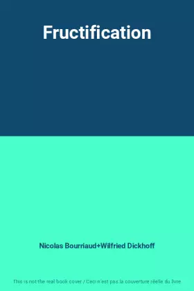 Couverture du produit · Fructification