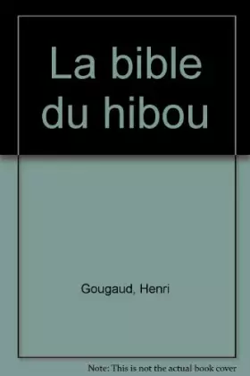 Couverture du produit · La bible du hibou