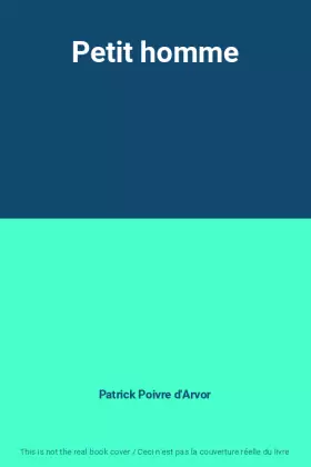 Couverture du produit · Petit homme
