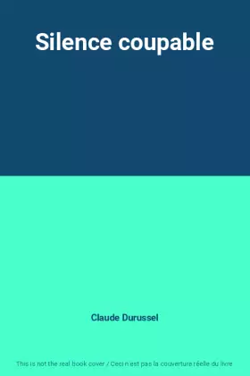 Couverture du produit · Silence coupable