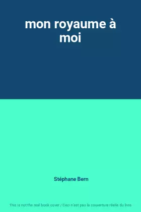 Couverture du produit · mon royaume à moi