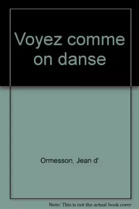 Couverture du produit · Voyez comme on danse
