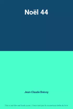 Couverture du produit · Noël 44
