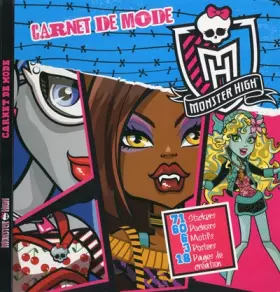 Couverture du produit · Monster high - tome 2 bleu - Carnet de mode (02)