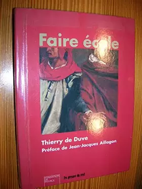 Couverture du produit · Faire école