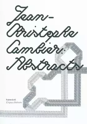 Couverture du produit · Abstracts