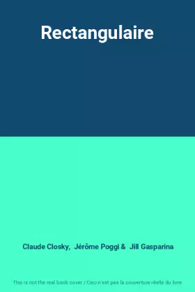 Couverture du produit · Rectangulaire