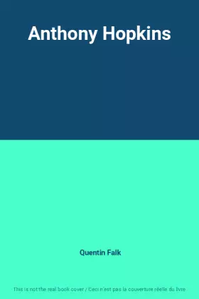 Couverture du produit · Anthony Hopkins