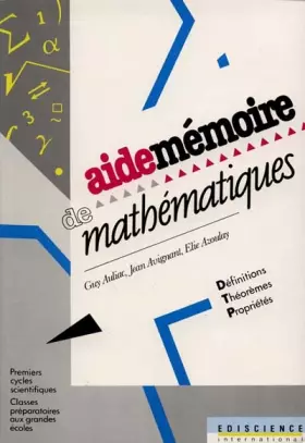 Couverture du produit · Aide-mémoire de mathématiques