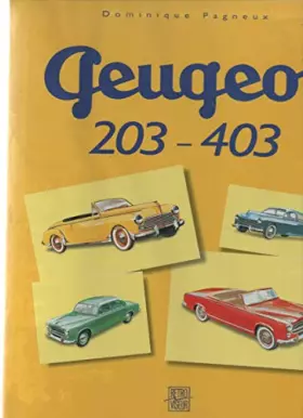 Couverture du produit · La Peugeot 203-403