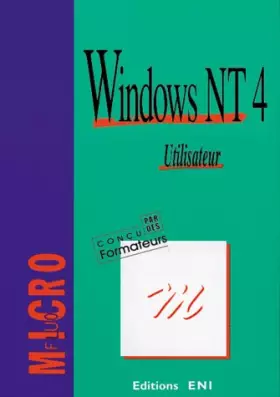 Couverture du produit · Windows NT 4: Utilisateur