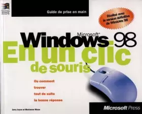 Couverture du produit · Microsoft Windows 98 en un clic de souris