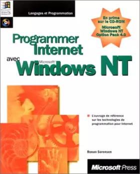 Couverture du produit · Programmer Internet avec Microsoft Windows NT