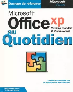 Couverture du produit · Microsoft office xp - au quotidien - livre de reference - cd-rom - francais