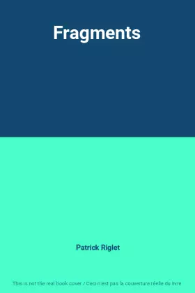 Couverture du produit · Fragments