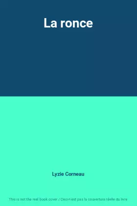 Couverture du produit · La ronce