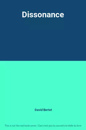 Couverture du produit · Dissonance