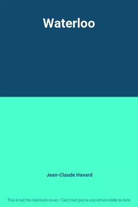 Couverture du produit · Waterloo