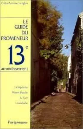 Couverture du produit · 13e arrondissement