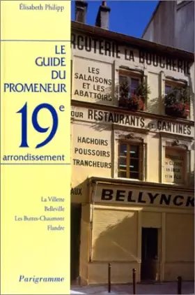 Couverture du produit · Guide du promeneur, 19e arrondissement