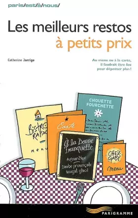 Couverture du produit · Les meilleurs restos à petits prix