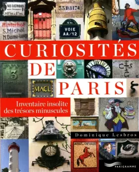 Couverture du produit · CURIOSITES DE PARIS