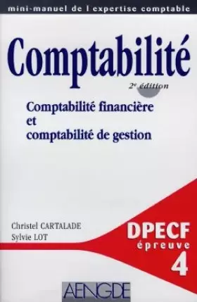 Couverture du produit · COMPTABILITE. Comptabilité financière et comptabilité de gestion, 2ème édition