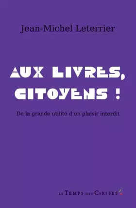 Couverture du produit · Aux livres citoyens !