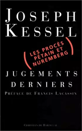 Couverture du produit · Jugements derniers