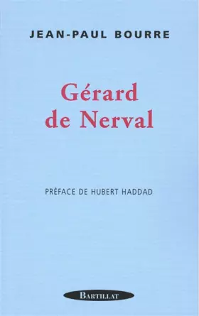 Couverture du produit · GERARD DE NERVAL