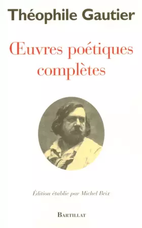 Couverture du produit · Oeuvres poétiques complètes