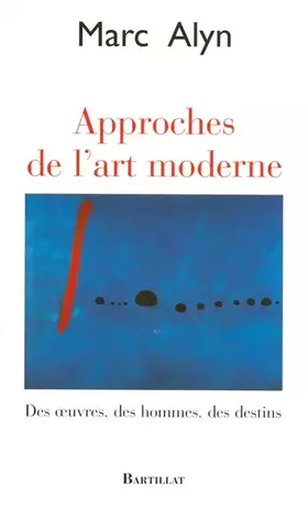 Couverture du produit · Approches de l'art moderne