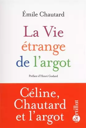 Couverture du produit · La Vie étrange de l'argot