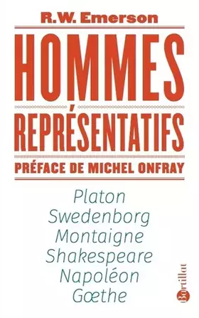 Couverture du produit · Hommes représentatifs