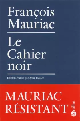 Couverture du produit · Le Cahier noir
