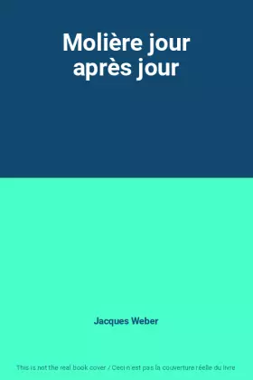 Couverture du produit · Molière jour après jour