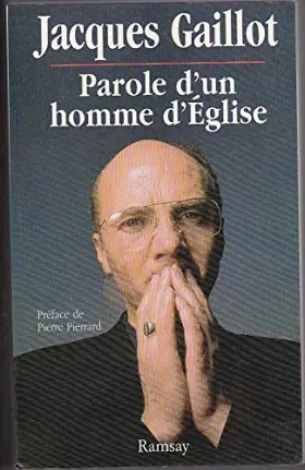 Couverture du produit · Parole d'un homme d'Église