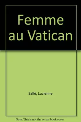 Couverture du produit · Femme au Vatican