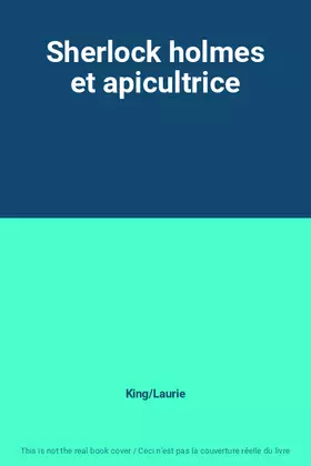 Couverture du produit · Sherlock holmes et apicultrice
