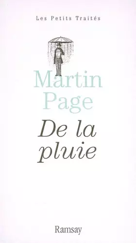 Couverture du produit · De la pluie