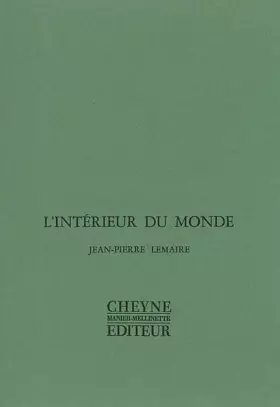 Couverture du produit · L'intérieur du monde