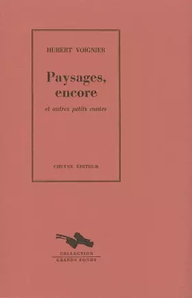 Couverture du produit · Paysages, encore et autres petits contes