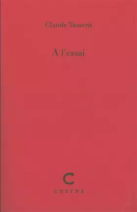 Couverture du produit · A l'essai