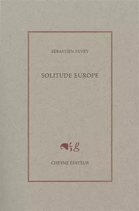 Couverture du produit · Solitude Europe
