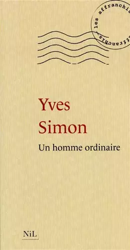 Couverture du produit · Un homme ordinaire