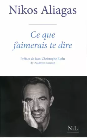 Couverture du produit · Ce que j'aimerais te dire