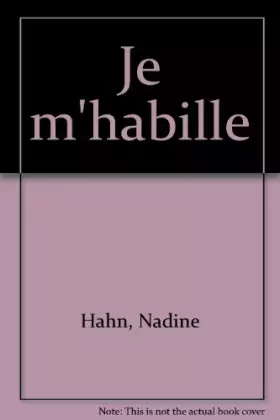 Couverture du produit · Je m'habille