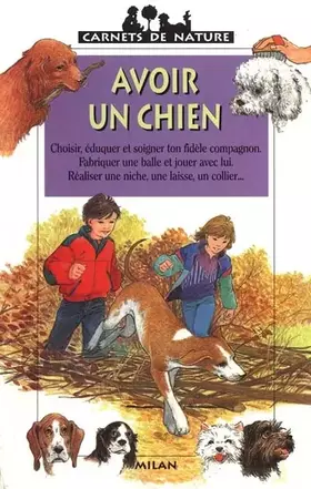 Couverture du produit · Avoir un chien