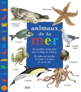 Couverture du produit · Animaux de la mer