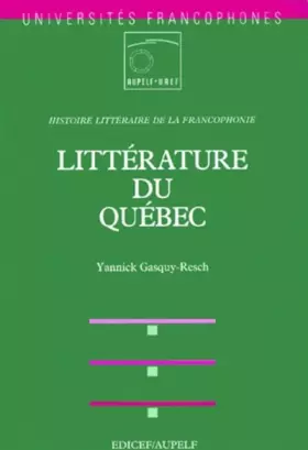 Couverture du produit · La littérature du Quebec